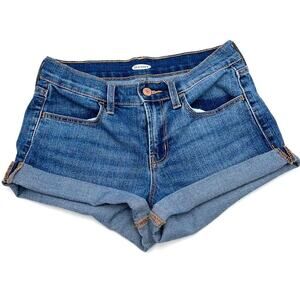 OLD NAVY denim jean short blue size 0